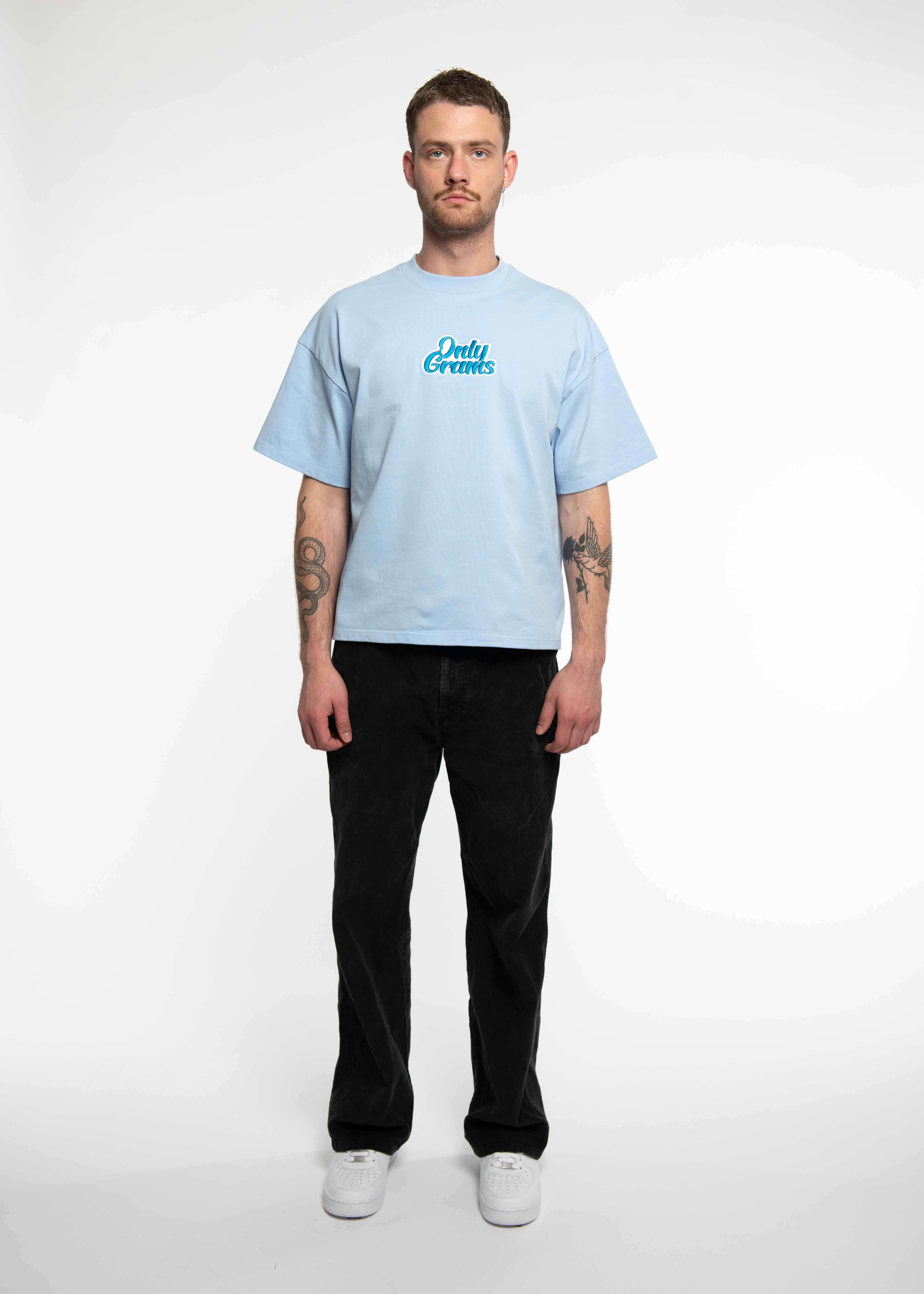 Camiseta OnlyGrams - Baby Blue