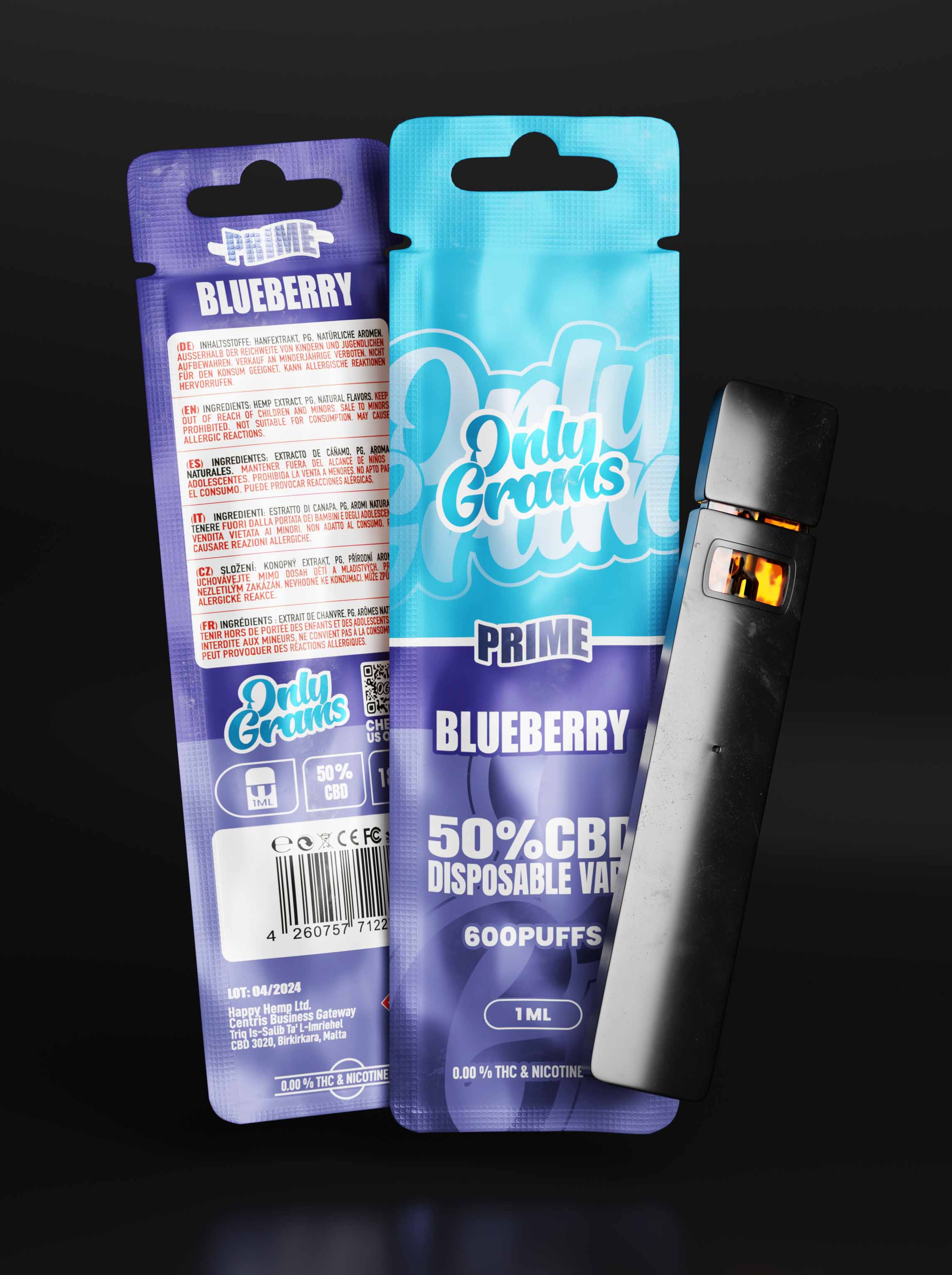 Blueberry CBD Einweg Vape