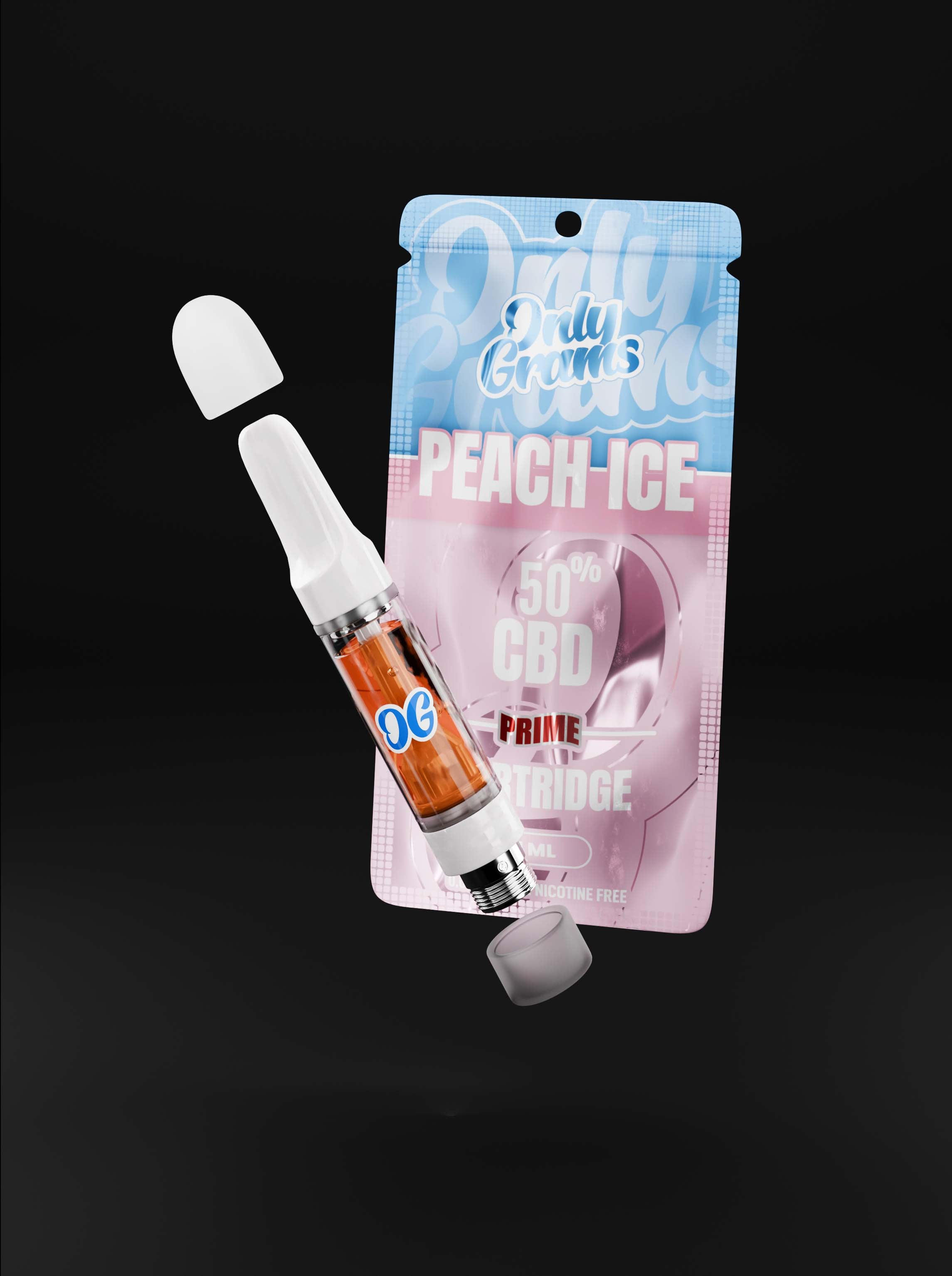 Cartucho de CBD Peach Ice