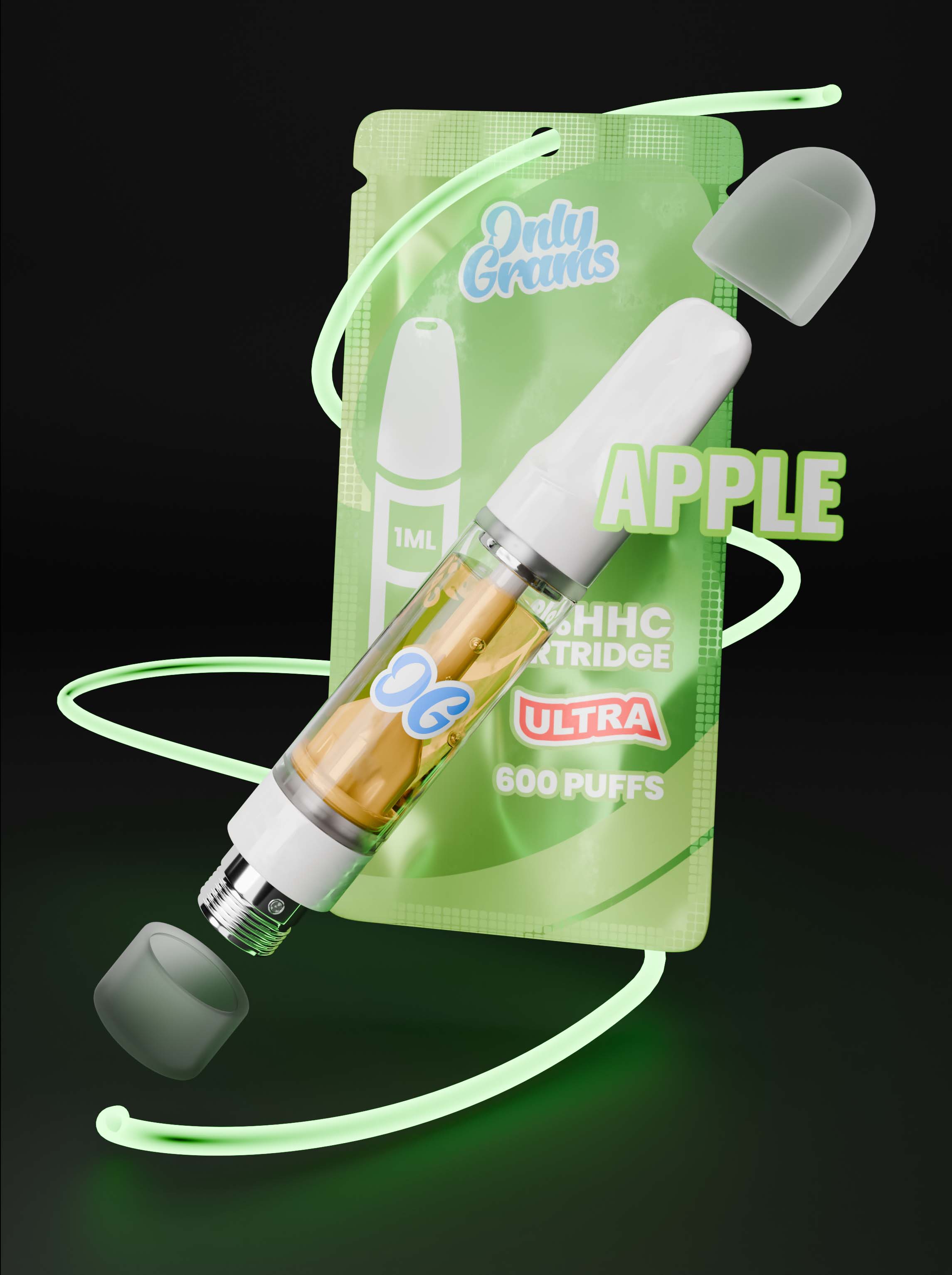 Cartucho HHC de Apple de 1 ml