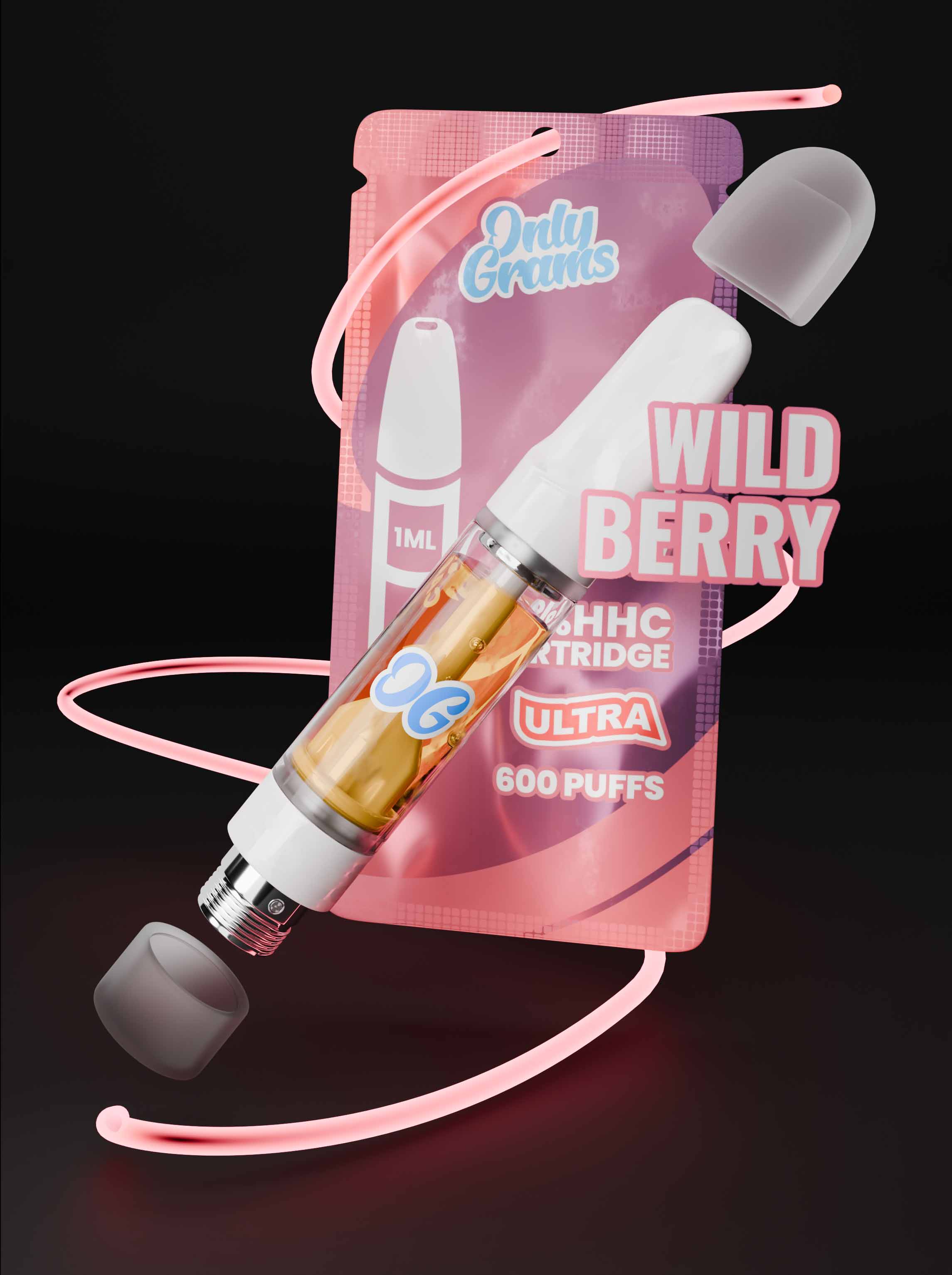 HHC Kartusche Wild Berry 1ml