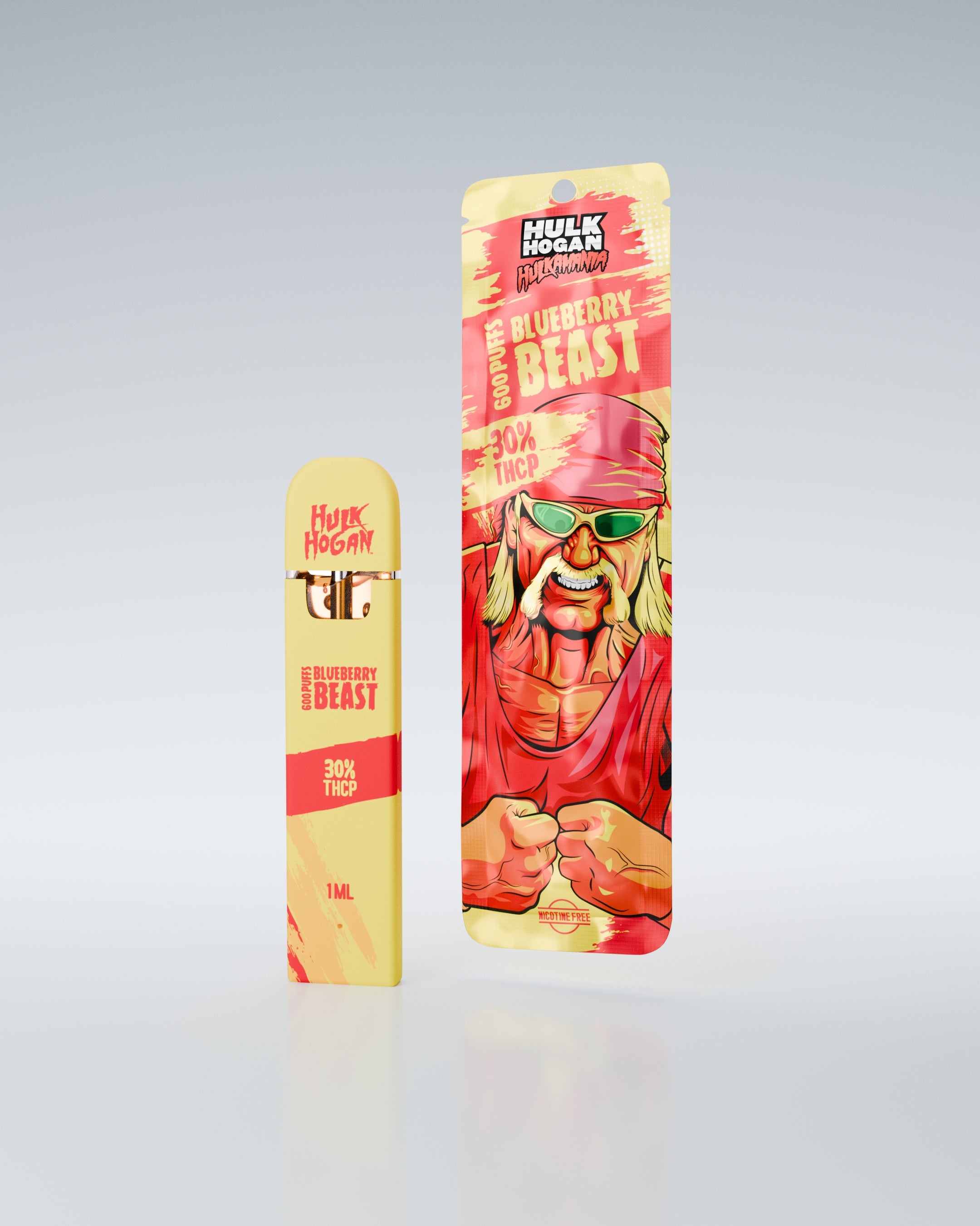 THCP Hulk Hogan Vape- Blueberry Beast