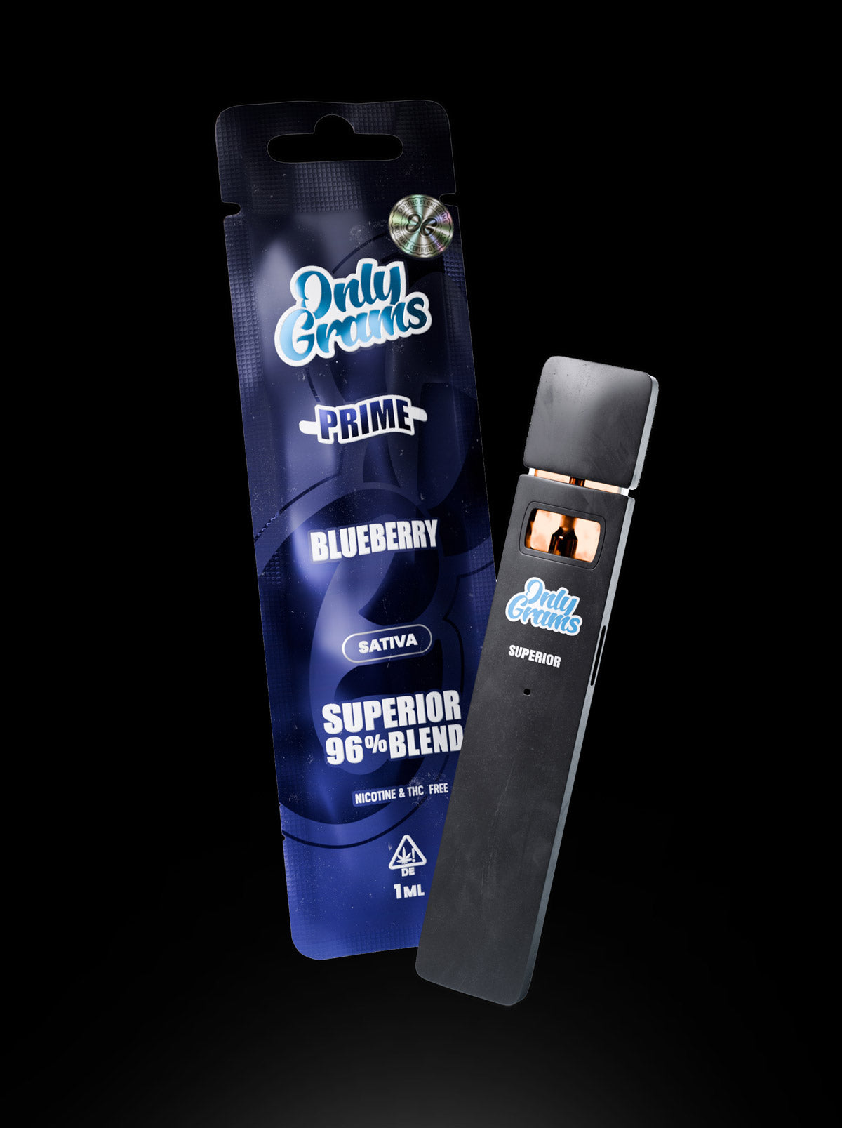 Superior Vape 96% | Blueberry (Sativa)